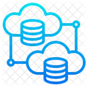 Network Database Cloud Icon