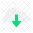 Cloud Storage Download  Icon