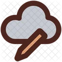 Cloud Storage Editing Cloud Storage Storage Edit Icon