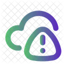 Cloud Storage Full Storage Full At Risk Icon
