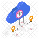 Cloud Storage Computing Icon