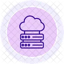 Cloud storage  Icon