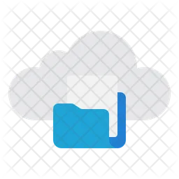 Cloud storage  Icon