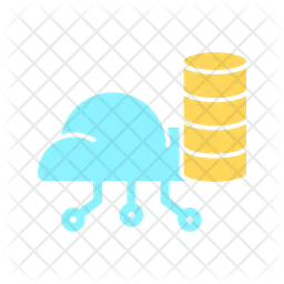 Cloud storage  Icon
