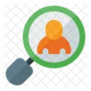 Cloud Storage Search User Find User Icon