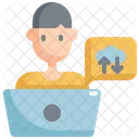 Cloud Storage Server Icon