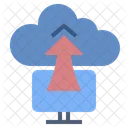 Cloud Storage Computer Icon