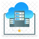 Cloud Database Cloud Hosting Cloud Storage Icon