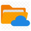 Cloud Storage Folder Server Icon