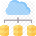 Cloud Database Cloud Server Seo And Web Icon