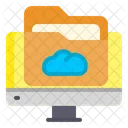 Cloud storage  Icon