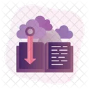 Cloud storage  Icon