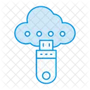 Cloud storage  Icon
