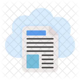 Cloud Storage  Icon