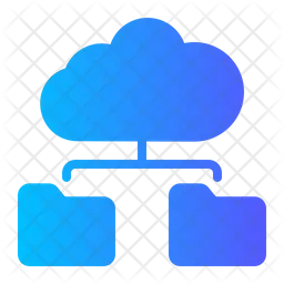 Cloud storage  Icon
