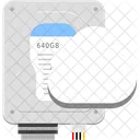Storage Data Hard Disk Icon