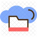 Cloud Storage Online Data Storage Virtual Storage Icon