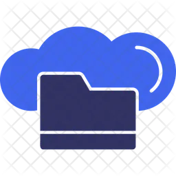 Cloud storage  Icon