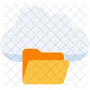 Cloud Storage Cloud Data File Icon