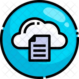 Cloud Storage Notification  Icon