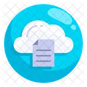 Cloud Storage Notification  Icon