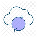 Data Cloud Backup Icon