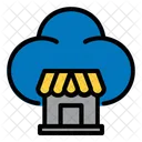 Store Market Cloud Icon