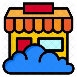 Cloud Store  Icon