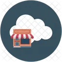 Cloud store  Icon
