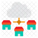 Cloud Store Connection  Icon