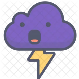 Cloud storm  Icon