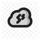 Cloud Storm Weather Icon