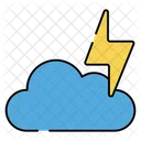 Cloud Storm Thunderstorm Weather Forecast Icon