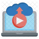 Cloud Streaming  Icon
