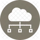 Cloud Structure Computers Icon
