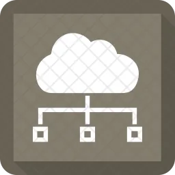 Cloud structure  Icon