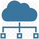 Cloud Structure Computers Icon