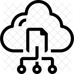 Cloud structure Icon