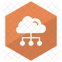 Cloud Structure  Icon