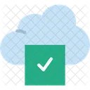 Cloud Success Verified Cloud Check Cloud Icon