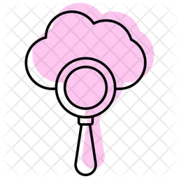 Cloud-Suche  Symbol