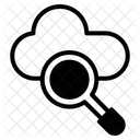 Cloud Suche Symbol