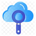 Cloud-Suche  Symbol