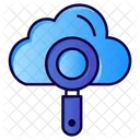 Cloud-Suche  Symbol