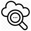 Cloud-Suche  Symbol