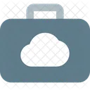 Cloud Suitcase  Icon