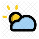 Cloud sun  Icon