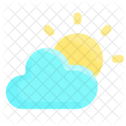 Cloud Sun  Icon