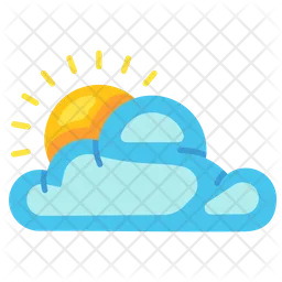 Cloud Sun  Icon