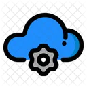 Cloud Gear Maintenance Icon